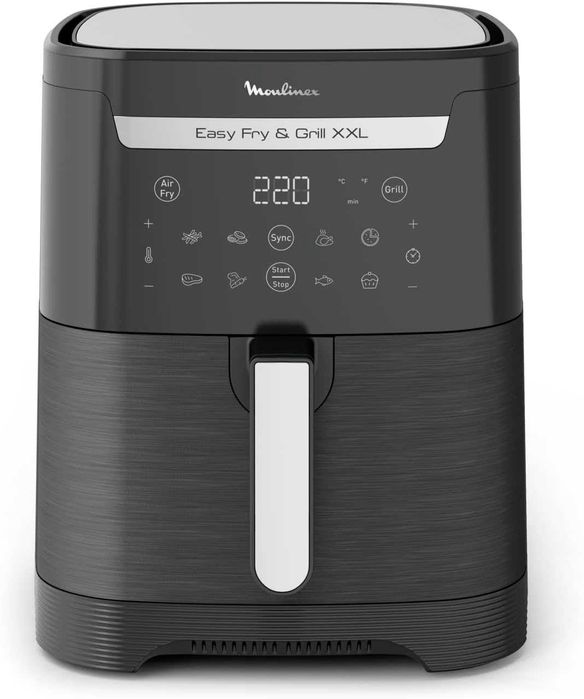 Moulinex Easy Fry XXL, 6.5л., 2-в-1 Фритюрник с горещ въздух,Гриловане