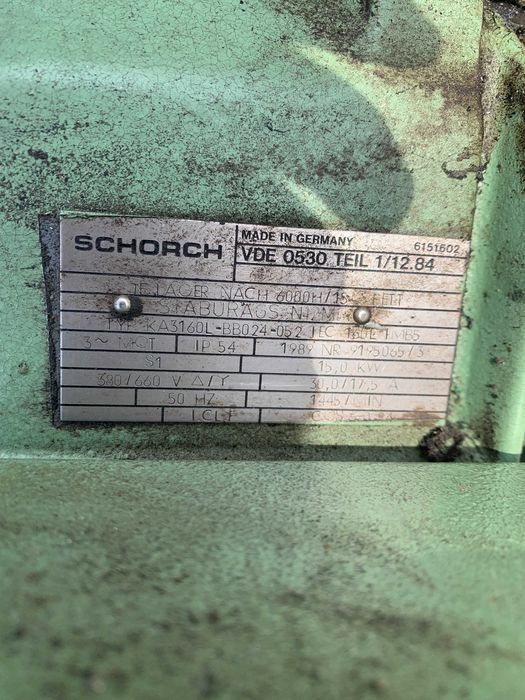 Немски хидравличен агрегат 15 kW Schorch с аксиално-бутална помпа