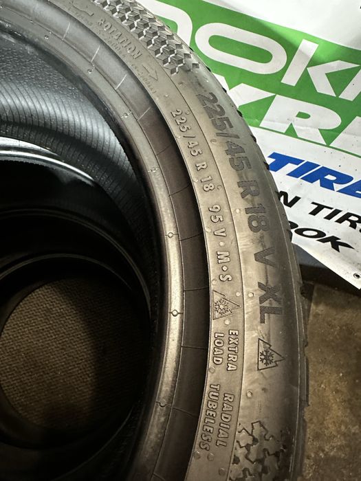Set 225/45 R18 95V XL | 255/40 R18 98H XL- Continental WinterContact TS870P M+S Oferta