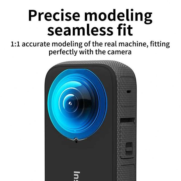 Protectie obiective lentile de sticla camera video sport Insta360 X3