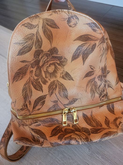 Раница естествена кожа Vera стил