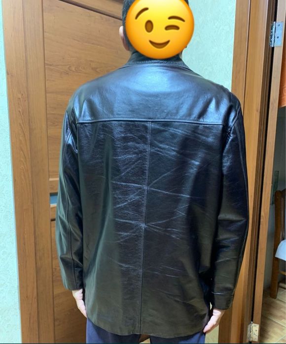 Куртка мужская кожаная