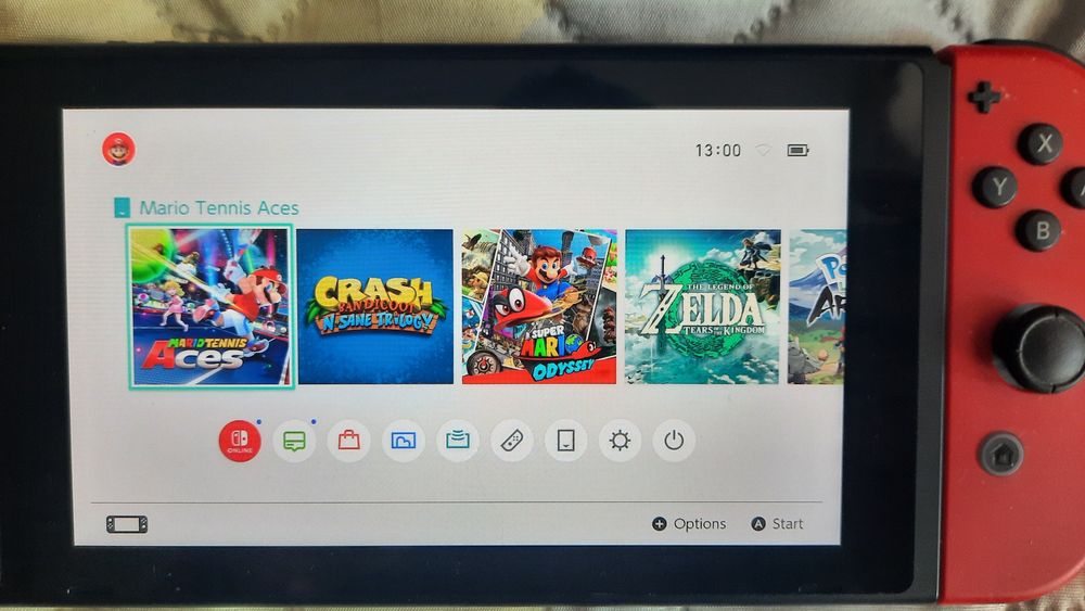 Nintendo Switch V2 - 128 gb карта памет