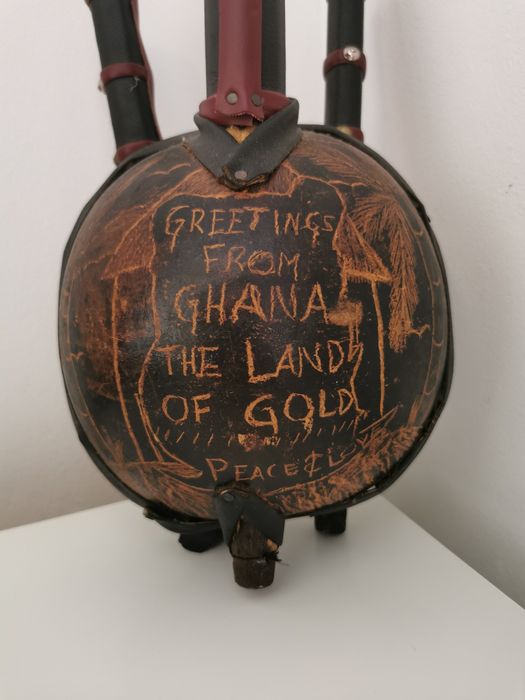 Instrument muzical din Africa, Kora, hand made