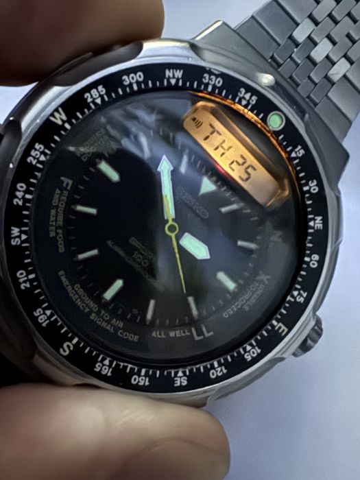 Ultra rar! Seiko Arnie h558-5010 japan. Colectie 1987.