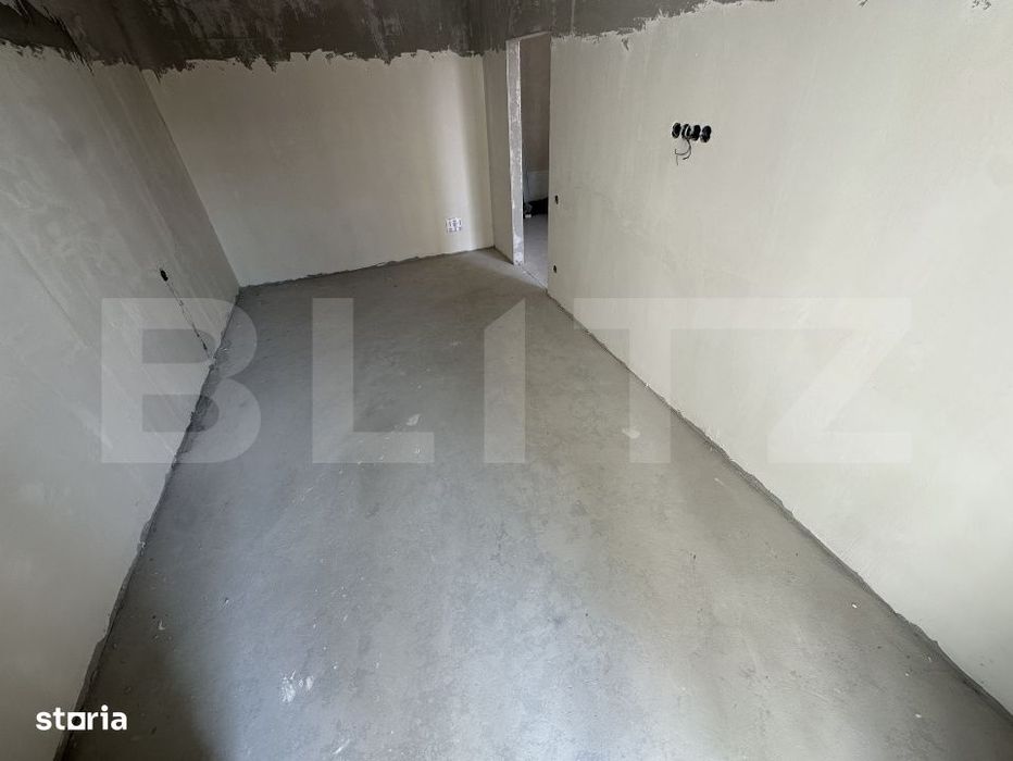 Apartament nou cu C.F., 2 camere, 56 mp utili, terasa, Marasti