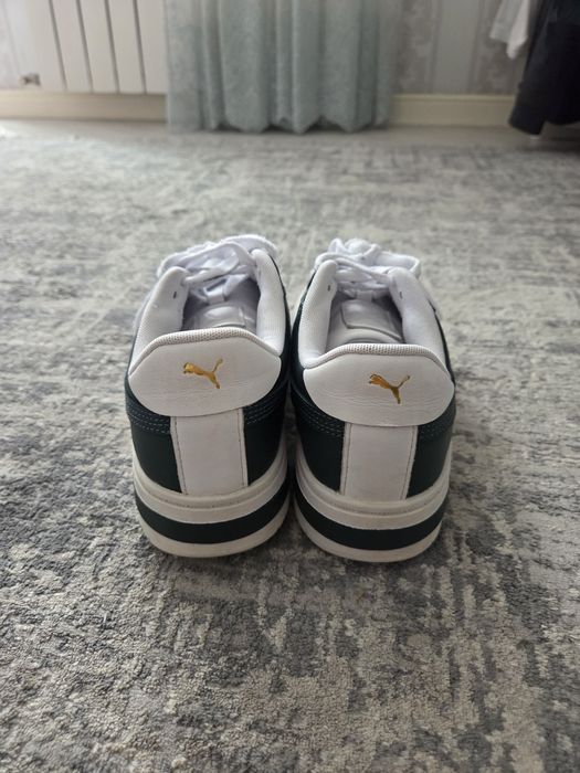 Кроссовки Puma зеленые