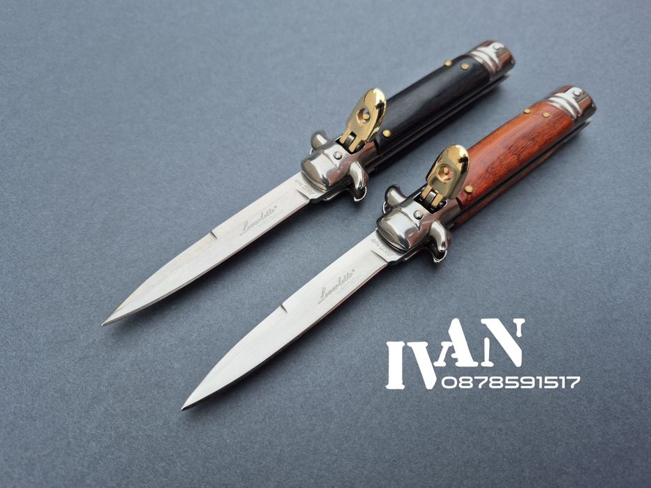 Италиански автоматичен ножStiletto-"leverletto by Bill Deshivs