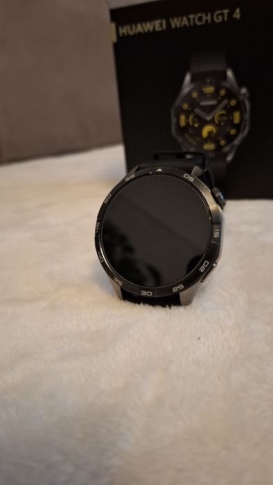 Smartwatch Huawei GT4 46mm, GPS, Android IOS, black, garantie