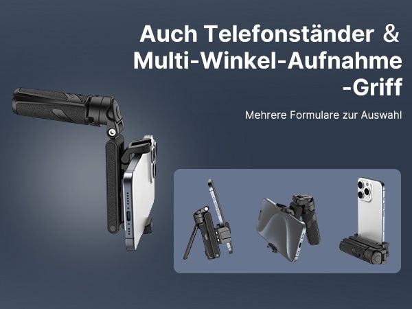 ULANZI JJ02 3в1 статив, селфи стик и грип за Телефон с Bluetooth диста