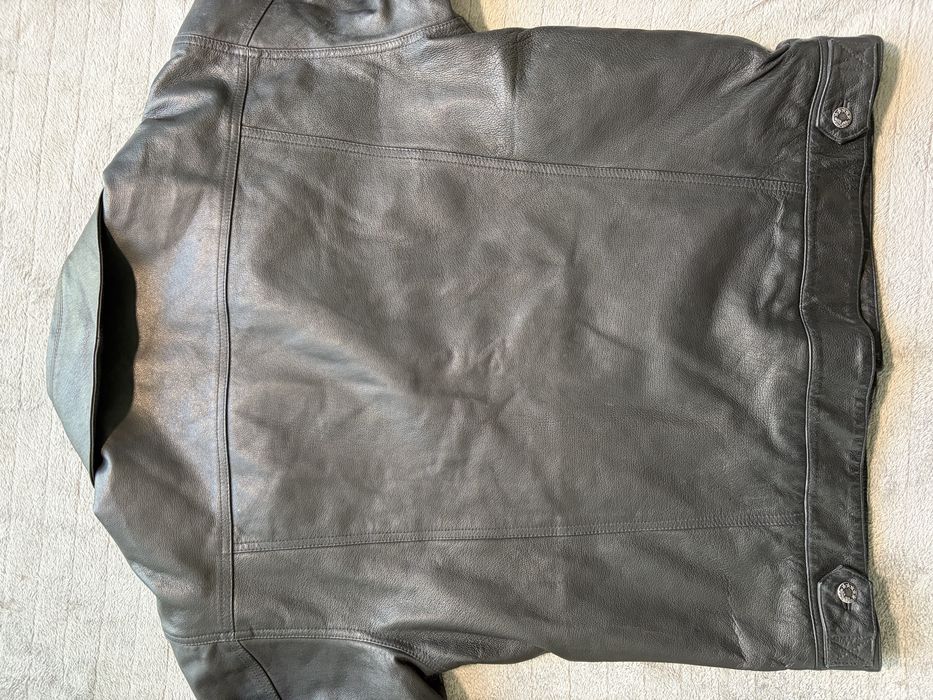 Geaca trucker/biler real leather barbati