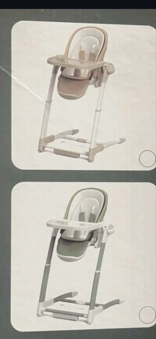 Стульчик для кормления качеля 3в1 Марибель