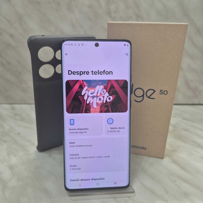 Telefon Motorola Edge 50 Neo 512GB La cutie Gri Zeus Amanet 32170