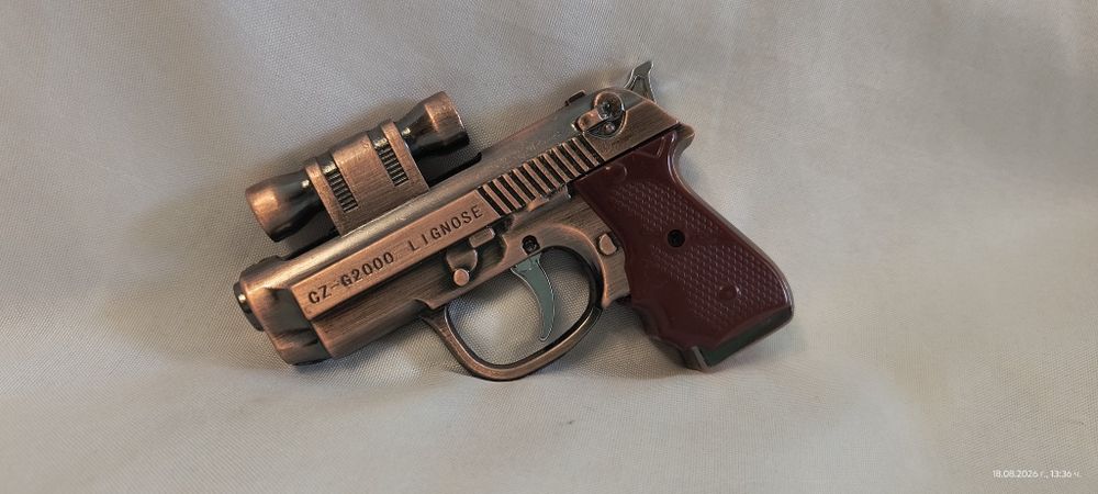 Метална запалка пистолет Beretta 92