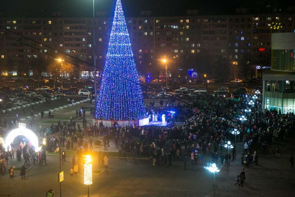 Новогодня Ёлка оформления Yangi yil archasi 25 метр