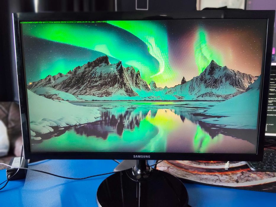 Monitor LED TN SAMSUNG S22F350FHU, 22", Full HD, 60Hz, negru
