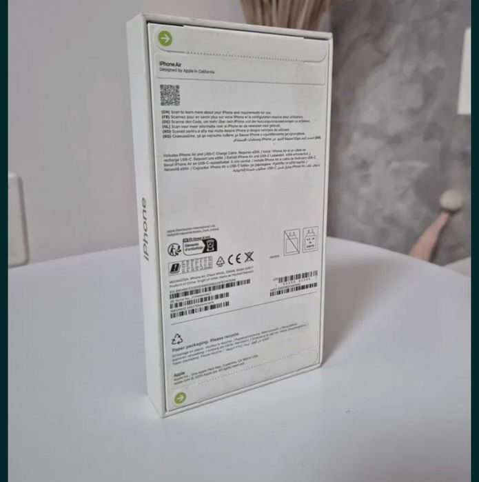 iPhone 17 Air light gold