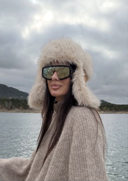 Ушанка Zara, с этикеткой