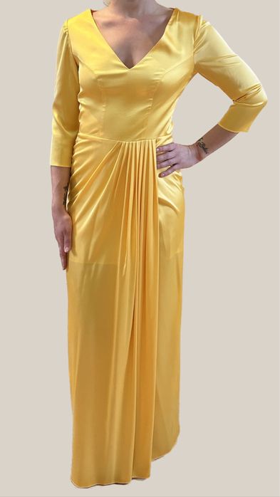 Rochie Galbena de seara