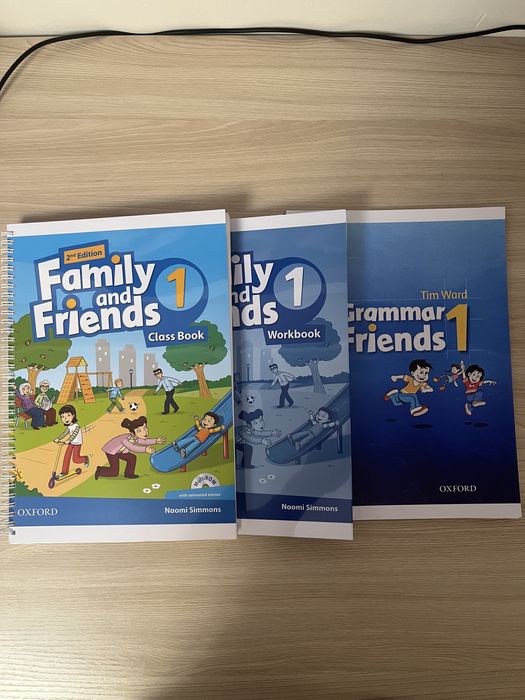 Книги Family and Friends 1, 2, 3, 4, 5, 6