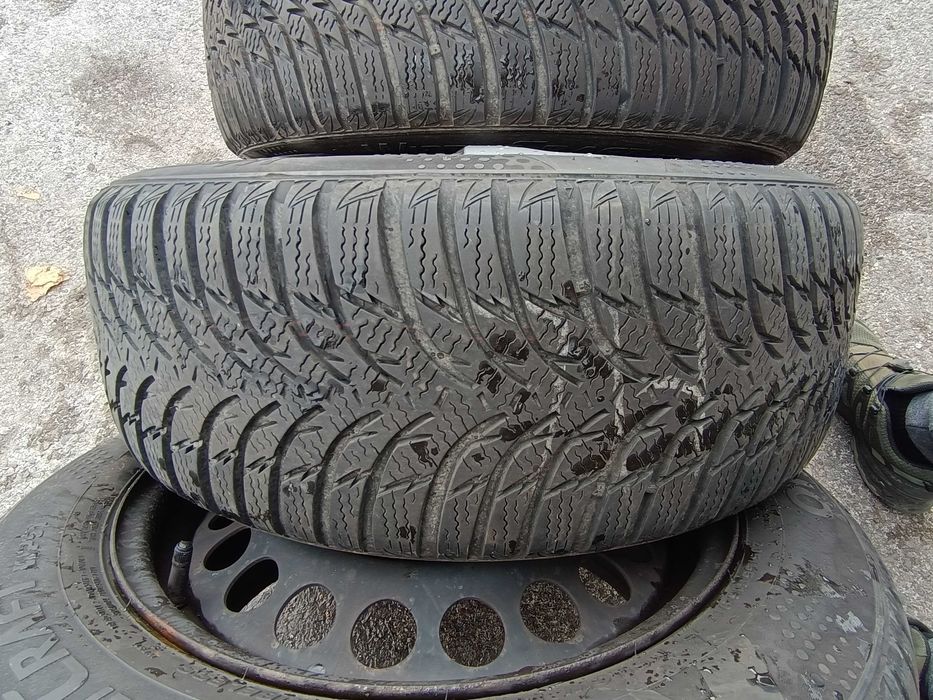 Зимни гуми 205/55/16 KUMHO M+S , DOT :2920, с джанти от Мерцедес