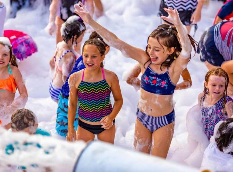 Пенная вечеринка. Пена шоу.