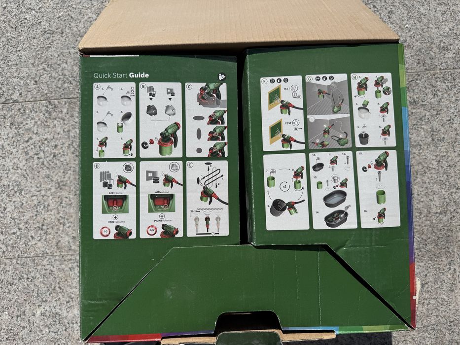 Пистолет за боядисване Bosch PFS 3000-2 650 W 1000 мл