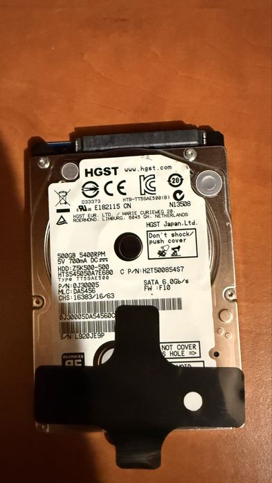 HDD laptop SATA 2.5 super slim 500 Gb