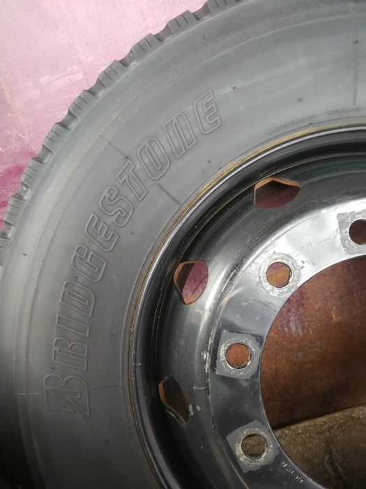 2 стоманени джанти 6.75x22.5 с 10 отвора Germany KPZ 96€ С ДДС