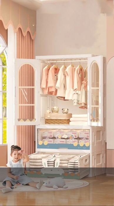 Детский шкаф, для детский спальни