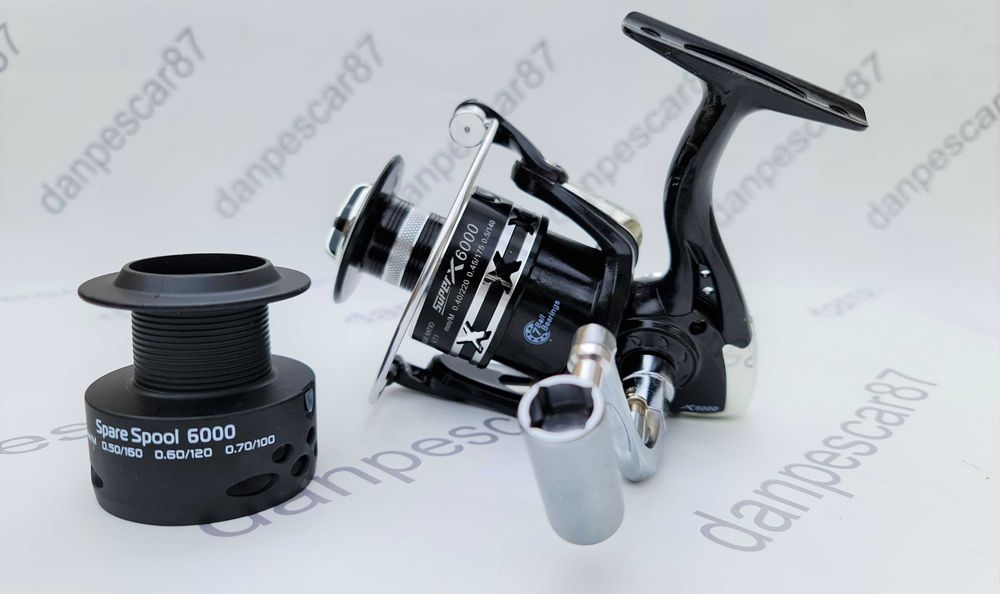 SET Mulinete SAIMINO Super X6000 capacitate0,40/220 metri crap și somn