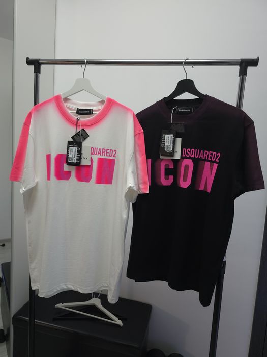 Tricou Dsquared2 icon / Off white unisex