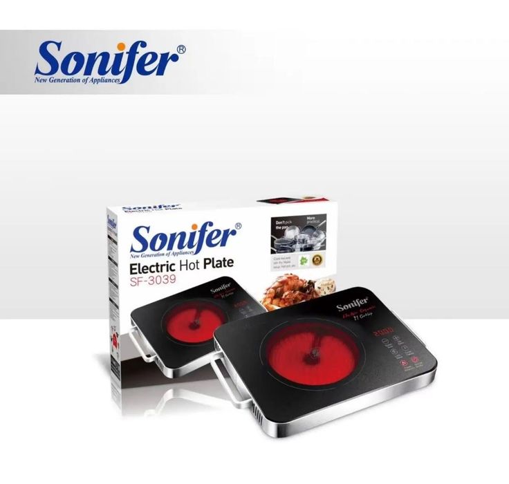 Новая электрическая плита Sonifer SF 3039! Elektr plita Elektr pech