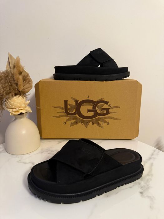 Papuci UGG Cross Full Black 2026