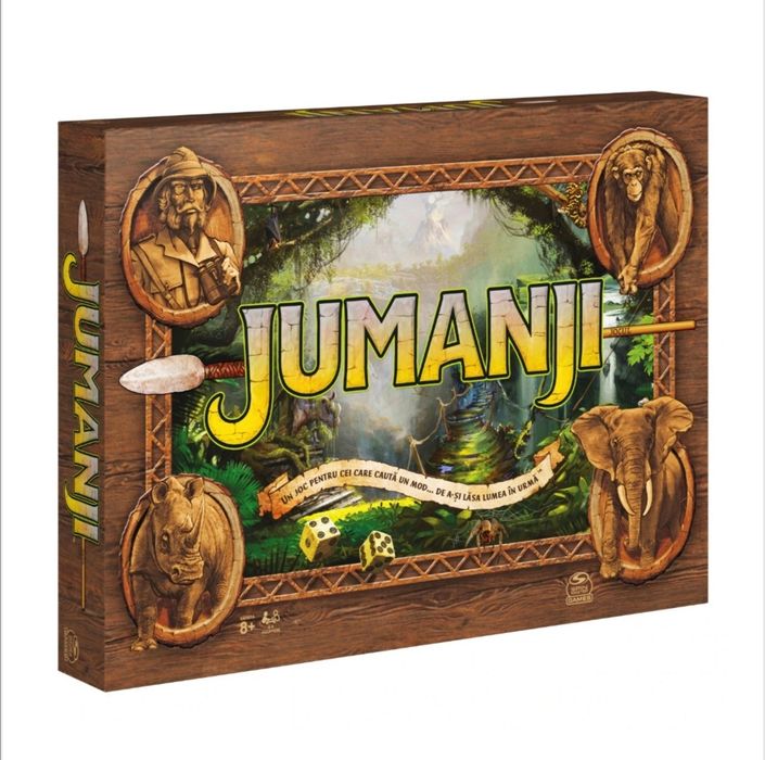 Joc de masă Jumanji + Carte GRATIS