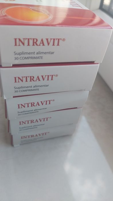Intravit - supliment alimentar 30 comprimate (x5 cutii)