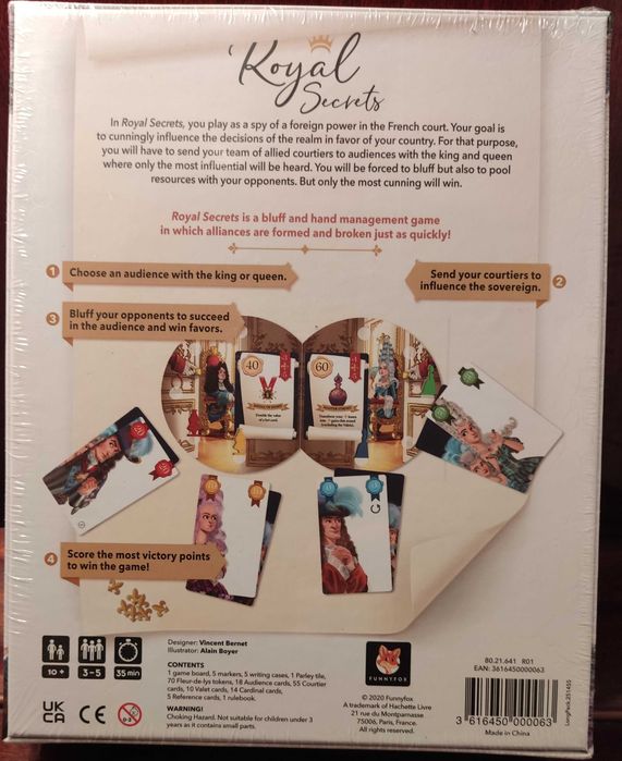 Настолна игра Royal Secrets