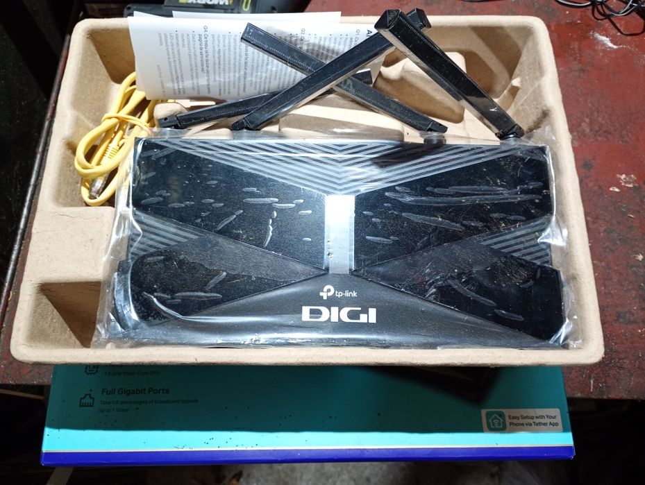 Router TP-Link wifi 6 AX 3000 Dual band, NOU !