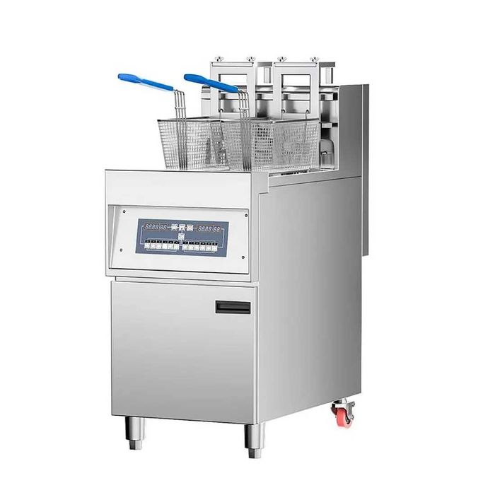 ПРОМОЦИЯ -12% Електрически фритюрник 2 х 14л