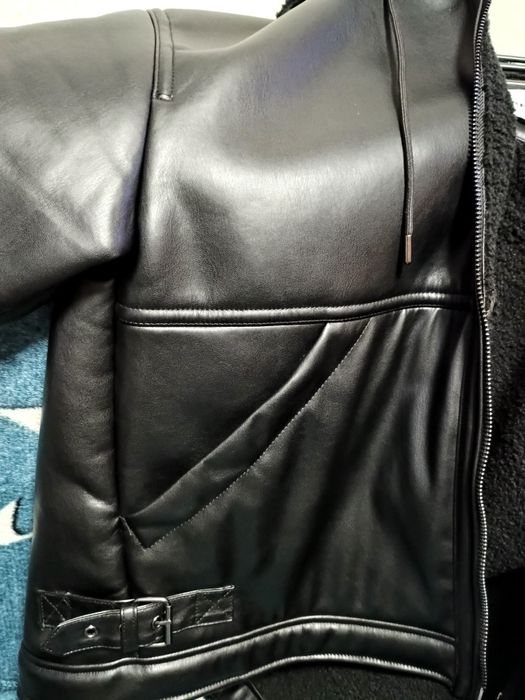 Geaca piele ecologică Bershka