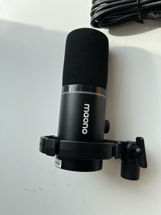 Microfon Podcast Maono pentru PC anulare zgomot