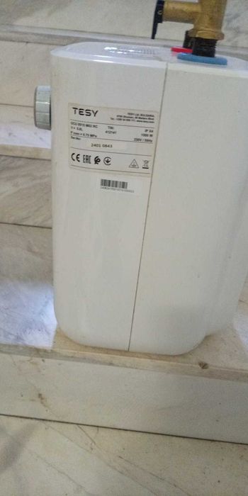 бойлер TESY 5л (монтаж ПОД МИВКА) – В ГАРАНЦИЯ