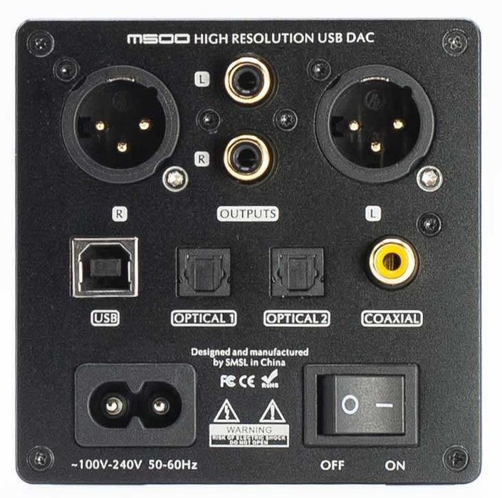 S.M.S.L (SMSL) M500. DAC, ЦАП, предусилитель, усилитель для наушников
