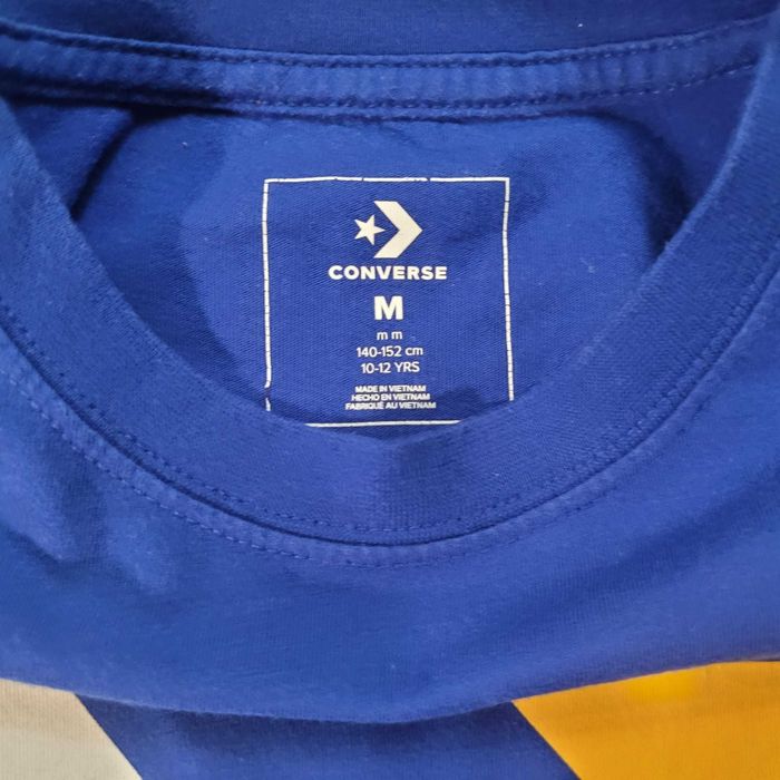 Tricou original Converse băieți 10–12 ani M (140–152 cm) albastru