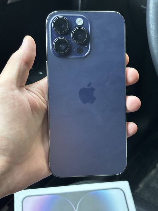 Iphone 14 pro max 128память 85% ёмкость каробка есть