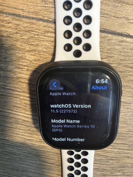 Apple watch series 10 GPS 46mm 100% батерия!Перфектен