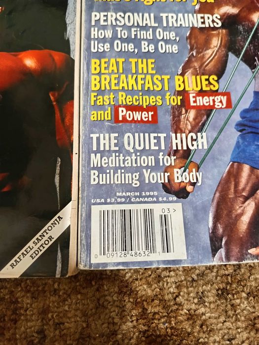 Култови фитнес списания и книги за бойни спортове от '90-те години!