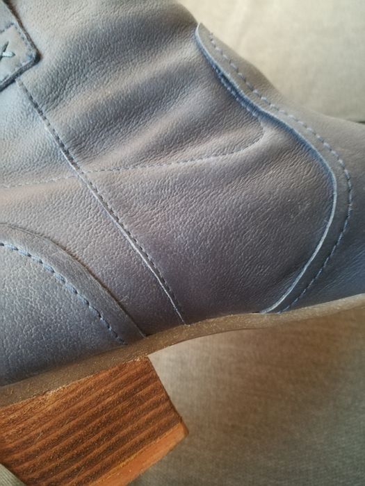 Дамски Боти  U.S Polo от естествен велур/кожа