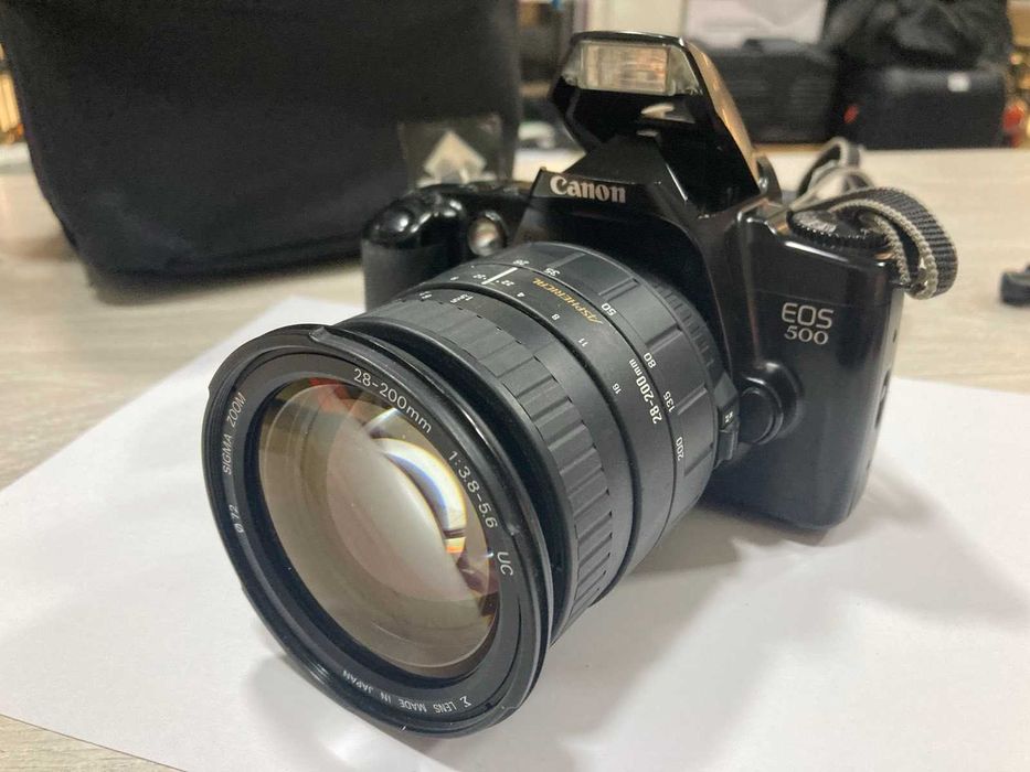 Фотоапарат Canon EOS 500 / Sigma 28-200mm f/3.8-5.6 AF Aspherical UC