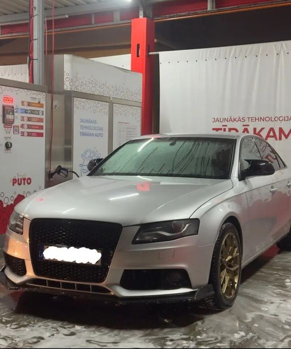 Лип спойлер за предна броня Ауди А4 Б7,Б8/Audi A4 B7,B8